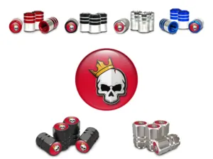 Tyres Valve Caps for Trucks Tuning Design